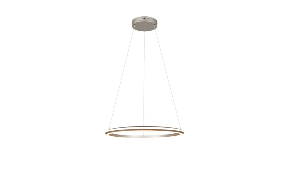 Trio Lighting Trio AMADOR hanglamp | LED | nikkel mat | Ø 75 cm | IP20 | 1x 48W | 5800 lm | 2300+3000+4000K | dimbaar Trio Lighting Trio AMADOR hanglamp | LED | nikkel mat | Ø 75 cm | IP20 | 1x 48W | 5800 lm | 2300+3000+4000K | dimbaar