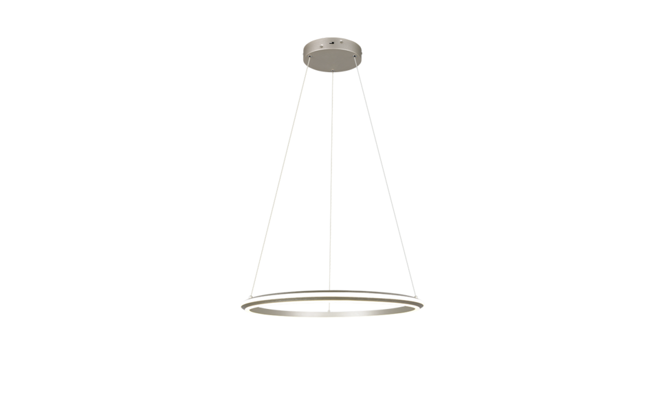 Trio Lighting Trio AMADOR hanglamp | LED | nikkel mat | Ø 75 cm | IP20 | 1x 48W | 5800 lm | 2300+3000+4000K | dimbaar Trio Lighting Trio AMADOR hanglamp | LED | nikkel mat | Ø 75 cm | IP20 | 1x 48W | 5800 lm | 2300+3000+4000K | dimbaar