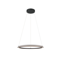 Trio AMADOR pendant light | LED | black | Ø 75 cm | IP20