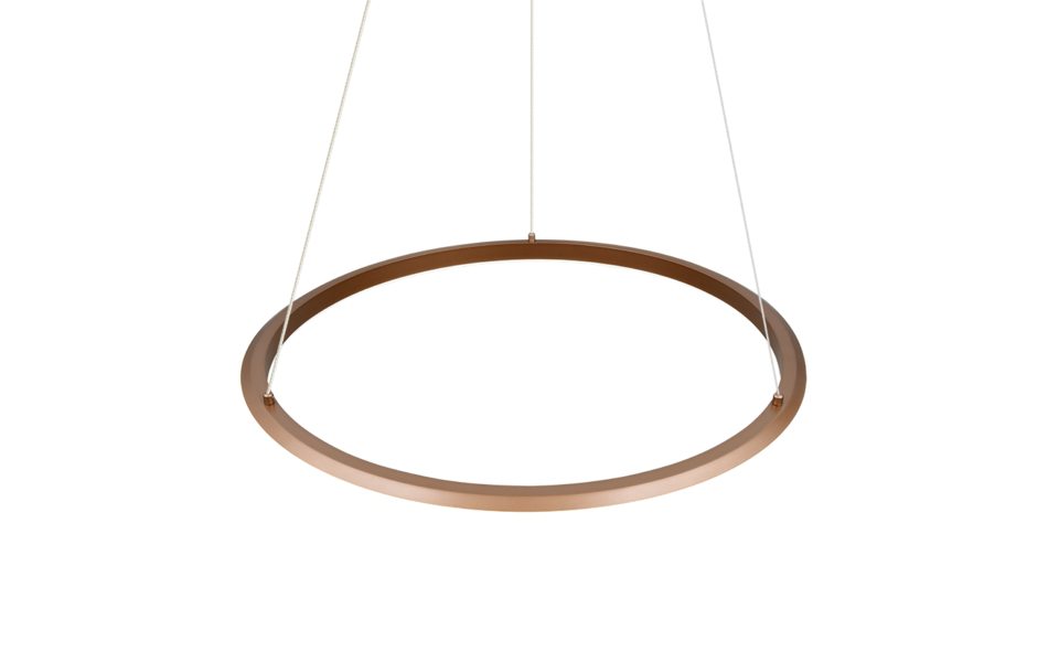 Trio Lighting Trio AMADOR hanglamp | LED | koffie | Ø 75 cm | IP20 | 1x 48W | 5800 lm | 2300+3000+4000K | dimbaar