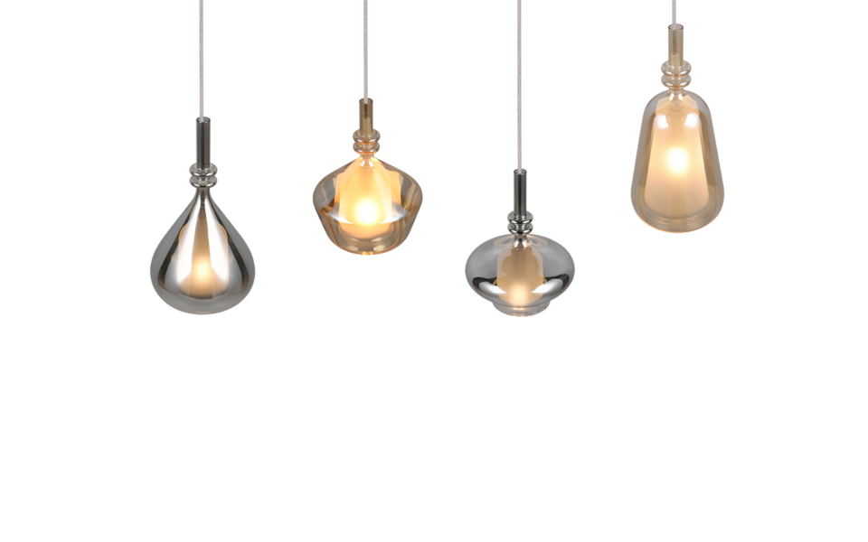 Trio Lighting Trio ALDEA pendant light | 4x E14 max 40W | IP20 | 200 cm Trio Lighting Trio ALDEA pendant light | 4x E14 max 40W | IP20 | 200 cm