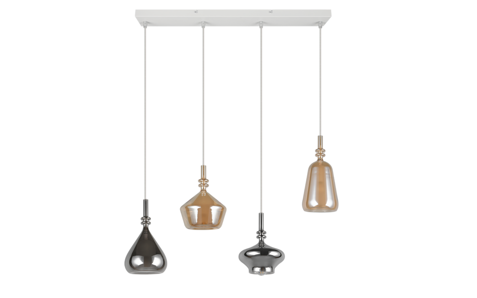 Trio Lighting Trio ALDEA pendant light | 4x E14 max 40W | IP20 | 200 cm Trio Lighting Trio ALDEA pendant light | 4x E14 max 40W | IP20 | 200 cm