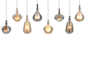 Trio Lighting Trio ALDEA pendant light | 8x E14 max 40W | IP20 | 200 cm