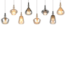 Trio Lighting Trio ALDEA pendant light | 8x E14 max 40W | IP20 | 200 cm