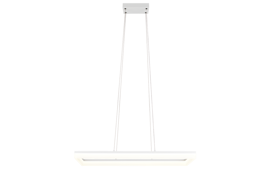 Trio Lighting Trio CAMINO hanglamp | LED | wit mat | 70 x 20 cm | IP20 | 1x 27W | 3600 lm | 4000K