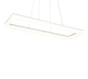 Trio Lighting Trio CAMINO hanglamp | LED | wit mat | 70 x 20 cm | IP20 | 1x 27W | 3600 lm | 4000K