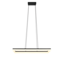 Trio Lighting Trio CAMINO hanglamp | LED | mat zwart | 70 x 20 cm | IP20 | 1x 27W | 3400 lm | 3000K
