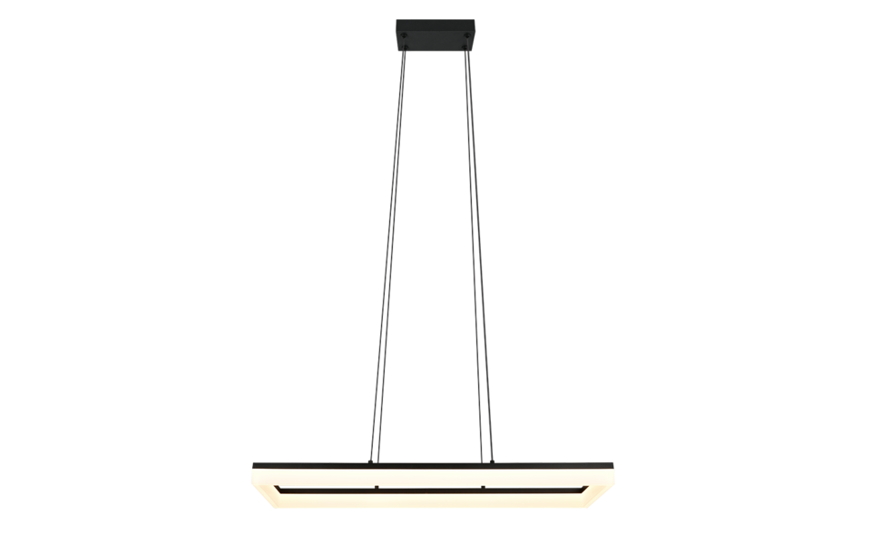 Trio Lighting Trio CAMINO pendant light | 26W | black | IP20 | 150 cm Trio Lighting Trio CAMINO pendant light | 26W | black | IP20 | 150 cm