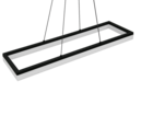 Trio Lighting Trio CAMINO hanglamp | LED | mat zwart | 70 x 20 cm | IP20 | 1x 27W | 3400 lm | 3000K