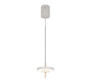 Trio Lighting Trio KEATON hanglamp | LED | warm grijs | Ø 20 cm | IP20 | 1x 10W | 1200 lm | 2300+3000+4000K | dimbaar