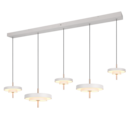 Trio Lighting Trio KEATON hanglamp | LED | warm grijs | Ø 30 cm | IP20 | 1x 50W | 5900 lm | 2300+3000+4000K | dimbaar