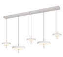 Trio Lighting Trio KEATON hanglamp | LED | warm grijs | Ø 30 cm | IP20 | 1x 50W | 5900 lm | 2300+3000+4000K | dimbaar