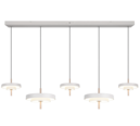 Trio Lighting Trio KEATON hanglamp | LED | warm grijs | Ø 30 cm | IP20 | 1x 50W | 5900 lm | 2300+3000+4000K | dimbaar