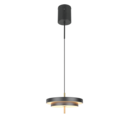Trio Lighting Trio KEATON pendant light | 36W | black with gold | Ø 40 cm | IP20 | 150 cm