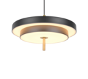 Trio Lighting Trio KEATON pendant light | 36W | black with gold | Ø 40 cm | IP20 | 150 cm