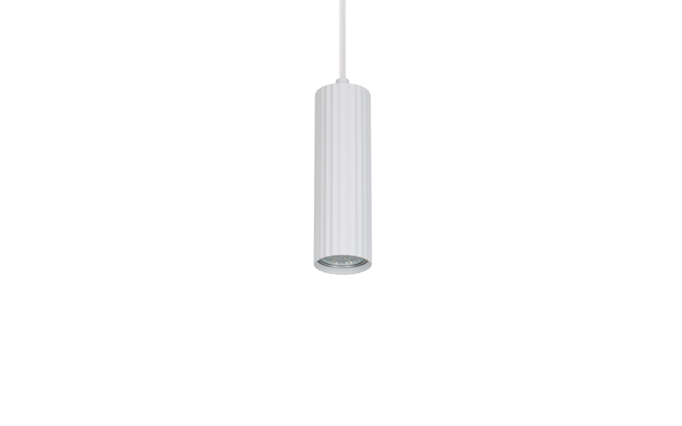 Trio Lighting Trio SOKA pendant light | 1x GU10 | chrome | Ø 9 cm | IP20 | 150 cm