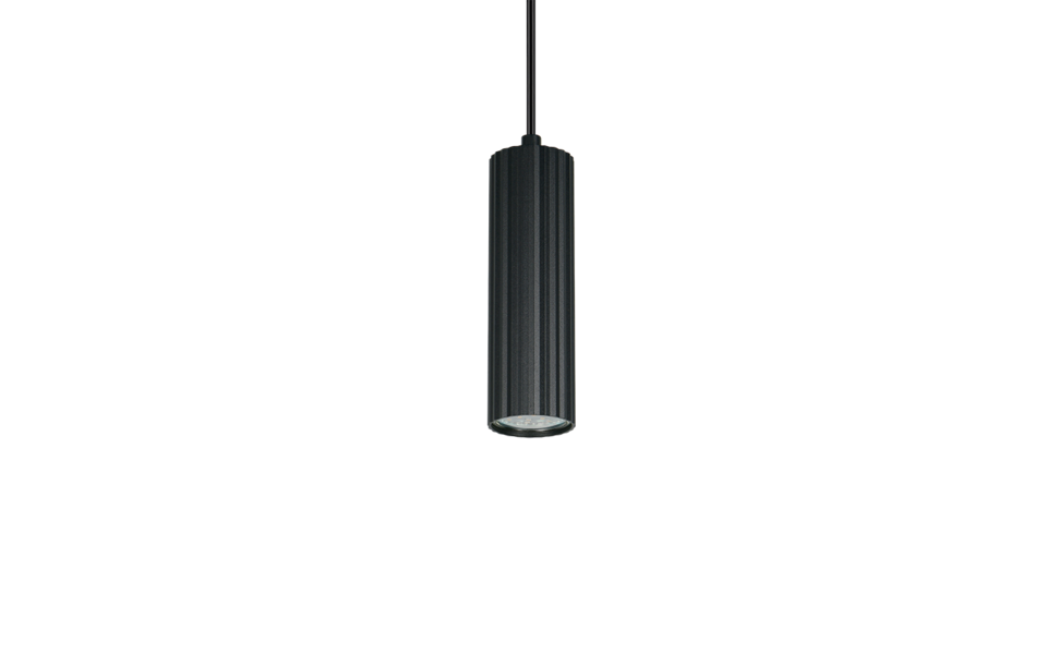 Trio Lighting Trio SOKA hanglamp | GU10 Fitting | mat zwart | Ø 9 cm | IP20 | excl. 1x GU10 | max. 10W Trio Lighting Trio SOKA hanglamp | GU10 Fitting | mat zwart | Ø 9 cm | IP20 | excl. 1x GU10 | max. 10W