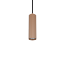 Trio Lighting Trio SOKA pendant light | 1x GU10 | mocha brown | Ø 9 cm | IP20 | 150 cm