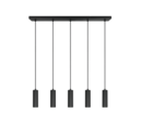 Trio Lighting Trio SOKA pendant light | 5x GU10 | black | Ø 85 cm | IP20 | 150 cm
