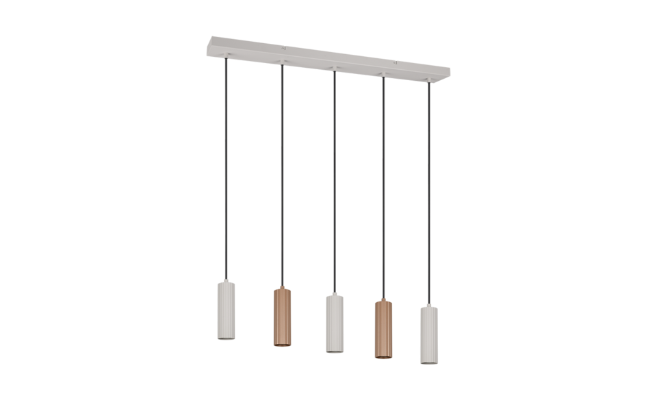 Trio Lighting Trio SOKA pendant light | 5x GU10 | mocha brown | Ø 85 cm | IP20 | 150 cm Trio Lighting Trio SOKA pendant light | 5x GU10 | mocha brown | Ø 85 cm | IP20 | 150 cm