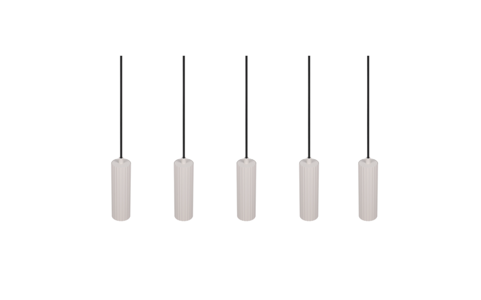 Trio Lighting Trio SOKA pendant light | 5x GU10 | Ø 85 cm | IP20 | 150 cm