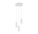 Trio Lighting Trio SOKA pendant light | 3x GU10 | chrome | Ø 28 cm | IP20 | 150 cm