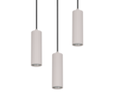 Trio Lighting Trio SOKA hanglamp | GU10 Fitting | warm grijs | Ø 28 cm | IP20 | excl. 3x GU10 | max. 10W