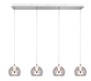 Trio Lighting Trio FLYNT LED pendant light | 4x 8W 1000lm 4000K | Ø 97 cm | IP20 | 150 cm