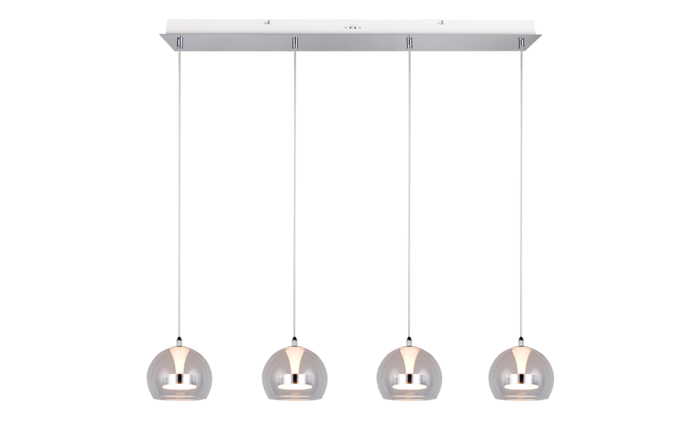 Trio Lighting Trio FLYNT LED pendant light | 4x 8W 1000lm 4000K | Ø 97 cm | IP20 | 150 cm