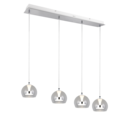 Trio Lighting Trio FLYNT LED pendant light | 4x 8W 1000lm 4000K | Ø 97 cm | IP20 | 150 cm