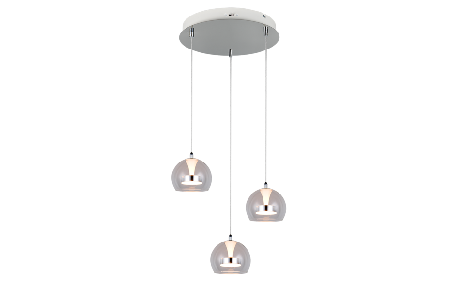 Trio Lighting Trio FLYNT LED pendant light | 3x 8W 1000lm 4000K | Ø 42 cm | IP20 | 150 cm Trio Lighting Trio FLYNT LED pendant light | 3x 8W 1000lm 4000K | Ø 42 cm | IP20 | 150 cm