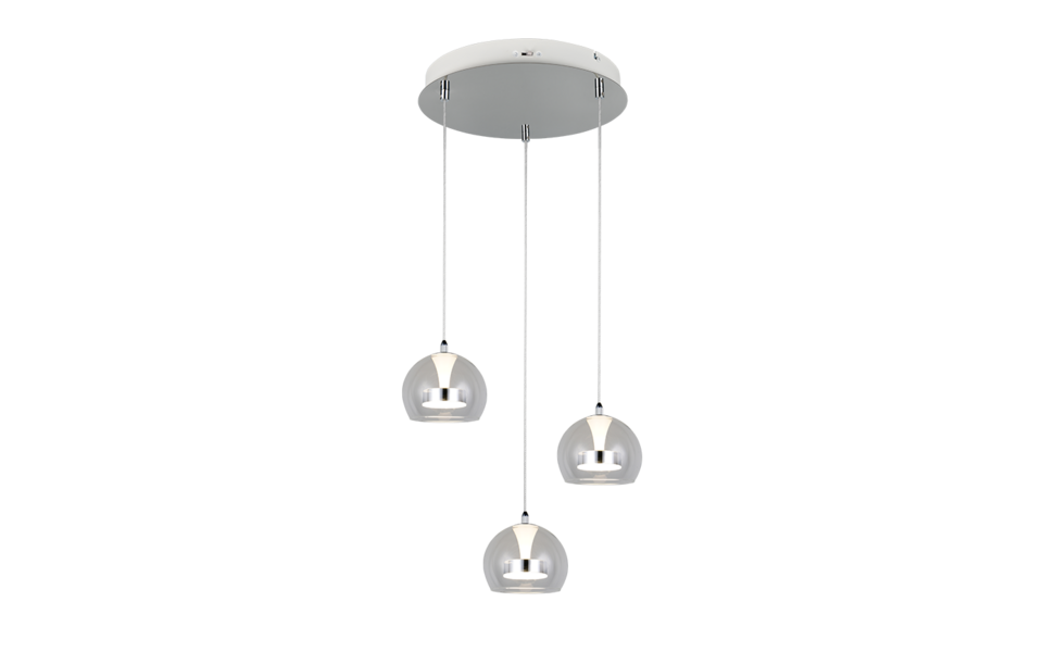 Trio Lighting Trio FLYNT LED pendant light | 3x 8W 1000lm 4000K | Ø 42 cm | IP20 | 150 cm Trio Lighting Trio FLYNT LED pendant light | 3x 8W 1000lm 4000K | Ø 42 cm | IP20 | 150 cm