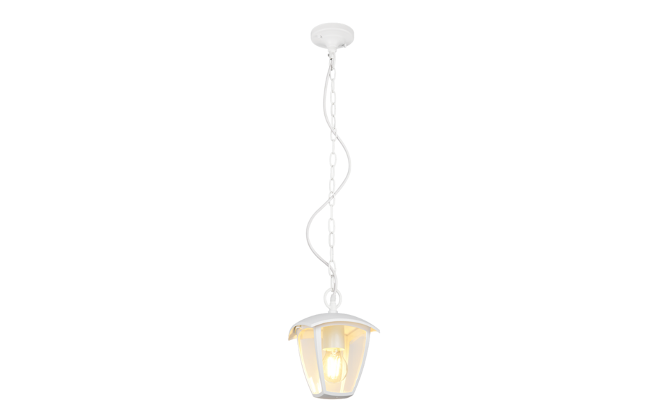 Trio Lighting Trio VENTA hanglamp | E27 Fitting | wit mat | 17 x 17 cm | IP44 | excl. 1x E27 | max. 10W Trio Lighting Trio VENTA hanglamp | E27 Fitting | wit mat | 17 x 17 cm | IP44 | excl. 1x E27 | max. 10W