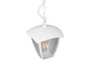 Trio Lighting Trio VENTA hanglamp | E27 Fitting | wit mat | 17 x 17 cm | IP44 | excl. 1x E27 | max. 10W