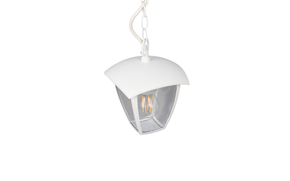 Trio Lighting Trio VENTA hanglamp | E27 Fitting | wit mat | 17 x 17 cm | IP44 | excl. 1x E27 | max. 10W Trio Lighting Trio VENTA hanglamp | E27 Fitting | wit mat | 17 x 17 cm | IP44 | excl. 1x E27 | max. 10W