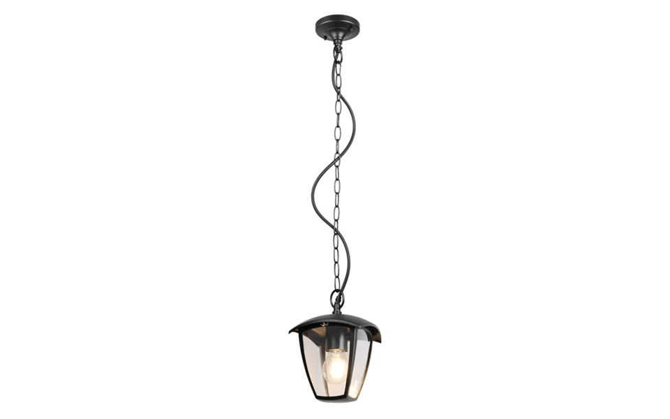 Trio Lighting Trio VENTA pendant light | 1x E27 max 40W | black | Ø 17 cm | 76.5 cm Trio Lighting Trio VENTA pendant light | 1x E27 max 40W | black | Ø 17 cm | 76.5 cm