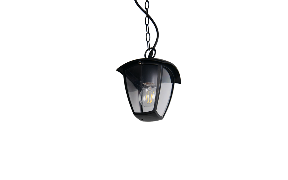 Trio Lighting Trio VENTA pendant light | 1x E27 max 40W | black | Ø 17 cm | 76.5 cm Trio Lighting Trio VENTA pendant light | 1x E27 max 40W | black | Ø 17 cm | 76.5 cm