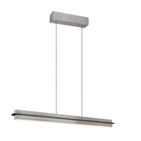Trio EMERSON hanglamp | LED | nikkel mat | 95 x 9 cm | IP20