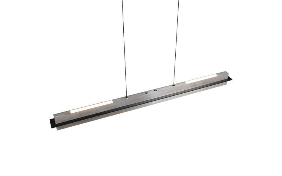 Trio Lighting Trio EMERSON hanglamp | LED | nikkel mat | 95 x 9 cm | IP20 | 1x 22W | 2500 lm | 2700K-5000K