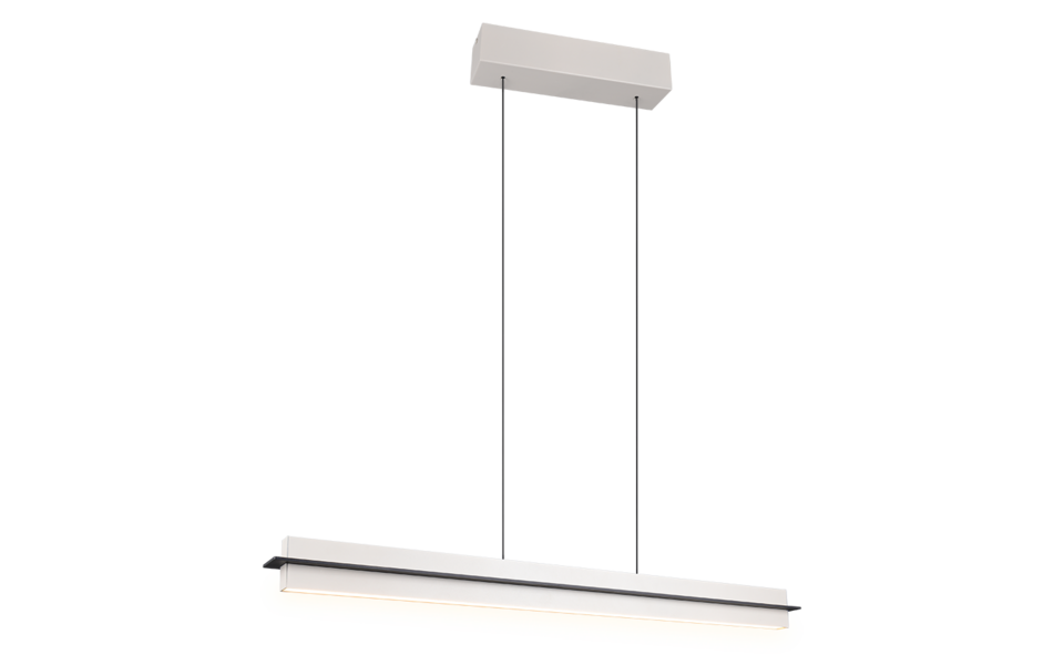 Trio Lighting Trio EMERSON hanglamp | LED | warm grijs | 95 x 90 cm | IP20 | 1x 22W | 2500 lm | 2700K-5000K Trio Lighting Trio EMERSON hanglamp | LED | warm grijs | 95 x 90 cm | IP20 | 1x 22W | 2500 lm | 2700K-5000K