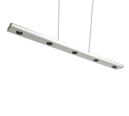 Trio Lighting Trio GRAHAM hanglamp | LED | nikkel mat | 109 x 9 cm | IP20 | 4,5W,10W | 480 lm, 1x 920 lm | 2300+3000+4000K | dimbaar