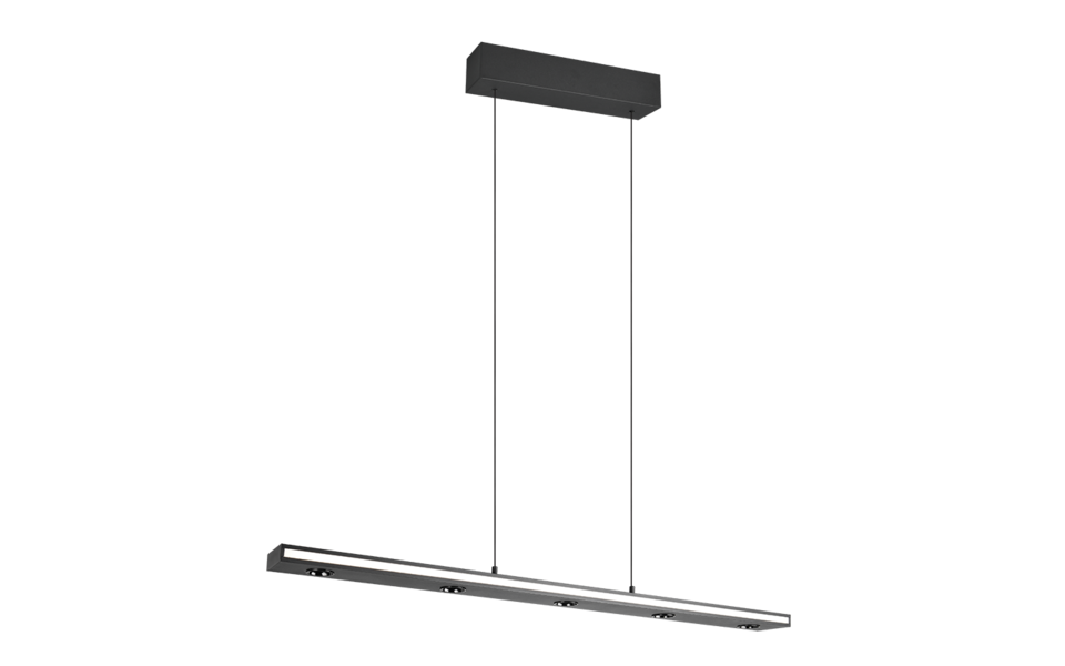 Trio Lighting Trio GRAHAM LED pendant light | 1x 44W 4200 lm 2300-4000K | black | IP20 | 150 cm Trio Lighting Trio GRAHAM LED pendant light | 1x 44W 4200 lm 2300-4000K | black | IP20 | 150 cm