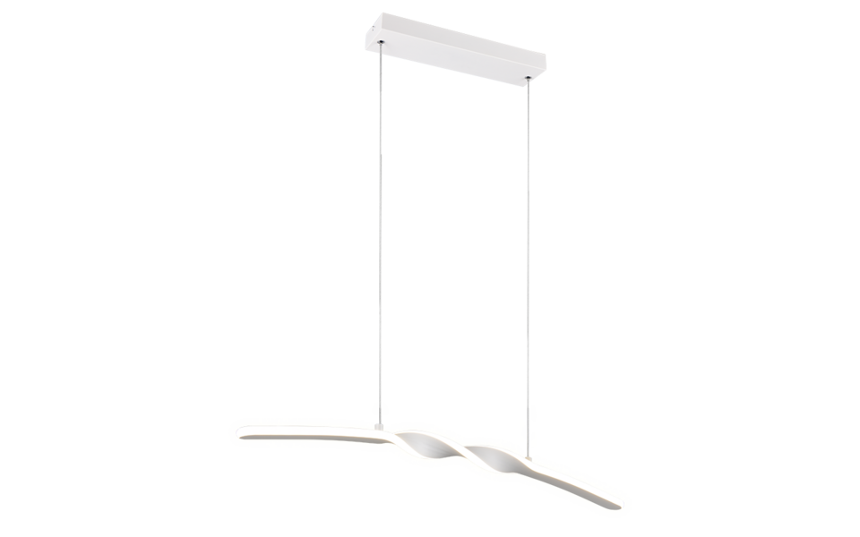 Trio Lighting Trio GINKO LED pendant light | 1x 16W 2000 lm 4000K | chrome | IP20 | 150 cm Trio Lighting Trio GINKO LED pendant light | 1x 16W 2000 lm 4000K | chrome | IP20 | 150 cm