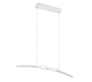 Trio Lighting Trio GINKO hanglamp | LED | wit mat | 79 x 9 cm | IP20 | 1x 18W | 2100 lm | 4000K | dimbaar