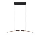 Trio Lighting Trio GINKO LED pendant light | 1x 16W 2000 lm 3000K | black | IP20 | 150 cm