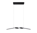 Trio Lighting Trio GINKO LED pendant light | 1x 16W 2000 lm 3000K | black | IP20 | 150 cm