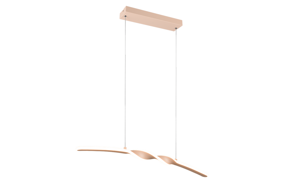 Trio Lighting Trio GINKO LED pendant light | 1x 16W 2000 lm 3000K | IP20 | 150 cm Trio Lighting Trio GINKO LED pendant light | 1x 16W 2000 lm 3000K | IP20 | 150 cm