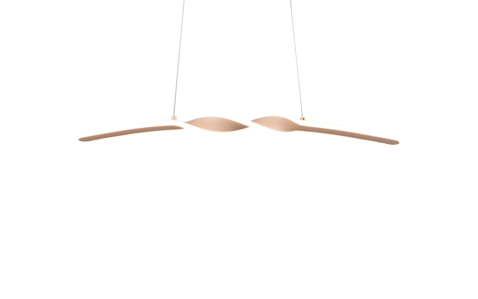 Trio Lighting Trio GINKO LED pendant light | 1x 16W 2000 lm 3000K | IP20 | 150 cm Trio Lighting Trio GINKO LED pendant light | 1x 16W 2000 lm 3000K | IP20 | 150 cm