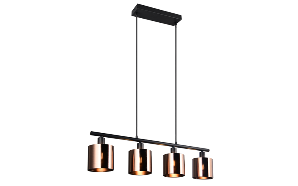 Trio Lighting Trio JASON pendant light | 4x E14 max 40W | Ø 75 cm | IP20 | 150 cm Trio Lighting Trio JASON pendant light | 4x E14 max 40W | Ø 75 cm | IP20 | 150 cm