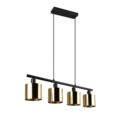 Trio Lighting Trio JASON hanglamp | E14 Fitting | goudkleurig | Ø 12 cm | IP20 | excl. 4x E14 | max. 10W